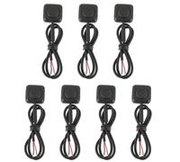 Osmond Bouton Poussoir Momentané à 7pcs sur L'Interrupteur OFF 12V 24V Mini Commutateur de Bouton pour le de Voiture, Contrôle Industriel, Expériences Électroniques