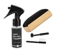 Osmond Brosse de Nettoyage pour Disque Vinyle, Éponge de Nettoyage pour Platine Vinyle, pour Éliminer la Poussière des CD et Réduire Le Bruit