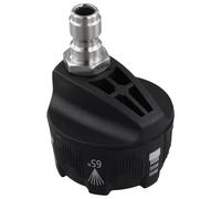 Osmond Buse de Nettoyeur Buses de Nettoyage Réglables Buse de Tuyau Réglable Adaptateur Mâle à Connexion Noir