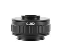 Osmond Caméra de Microscope Stéréo Trinoculaire 0,35X CCD pour Adaptateur de Lentille C-Mount de Microscope Stéréo Trinoculaire 0,35x