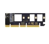 Osmond Carte Adaptateur SSD M.2 NVME vers PCIe 4.0 64 Gbit/S M-Key PCIe4.0 X16 pour PC de Bureau PCI-E GEN4
