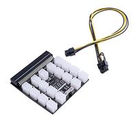 Osmond Carte de DéRivation Du Module D'Alimentation pour 750W 1200W PSU Conversion de L'Alimentation Du Serveur +12 PièCes SéRies 18AWG 6Pin Vers 6+2 8Pin Câble D'Alimentation