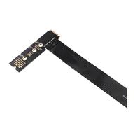 Osmond Carte D'Extension de Câble NVME Double Protocole PCIE4.0 M.2 M Key pour SSD NGFF M.2 PCI-E / M2 2230 2242 2260 2280: B