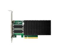 Osmond Carte Réseau Optique PCIe X8 X-4 à Double Port 10G SFP28, Carte Adaptateur Réseau à Double Port 10G et Carte Réseau Gigabit à Double Port
