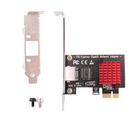 Osmond Carte réseau PCIE Gigabit 10/100/1000Mbps RJ45 Carte réseau filaire PCI-E Carte réseau LAN