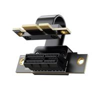 Osmond Carte Réseau sans D'Extension PCIE 4.0X1, Mini Fente, Carte DMA, Adaptateur de Démarrage sans, Câble, Carte de Rallonge PCI Express 10 cm