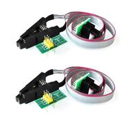 Osmond Clip de Test de Programmateur Clip SOP8 Corps Large et Étroit Clip Universel à 8 Broches Clip Adaptateur Support IC Clip de Puce de Gravure