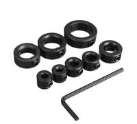 Osmond Collier de Bits D'Arrêt de Forage 3-16 mm avec Clé Hexagonale, Bague de Limite de Bits pour Positionnement de Forage Précis