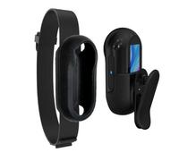 Osmond Collier de caméra sans pour chat avec objectif grand angle de 170°, collier stable, caméra d'action sportive (B)