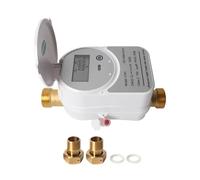 Osmond Compteur D'Eau Ultrasonique Tuya Zigbee DN20 avec Vanne Affichage LCD Mesure de la Quantité D'Eau Consommée et Du Débit IP68 Étanche Affichage Numérique LCD de la Consommation D'Eau