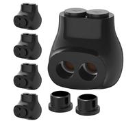 Osmond Connecteurs Multi-Câbles Isolés de 5 PCS 2 Port Isulaté Connecteur Multi-Tap Insulé Aluminium Aux Connecteurs de de Cuivre