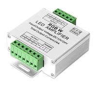 Osmond Contrôleur d'amplificateur de bande LED RVB/RGBW 5050 fonctionne avec 4 broches/5 broches DC12 V/DC24 V 5050SMD LED Strip