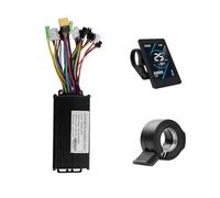 Osmond Contrôleur sans Balais 36V 48V 22A avec Affichage LCD T5S et Kit de Poignée des Gaz 130X pour Réparation de Scooter Électrique et Kit de Réparation de Vélo Électrique