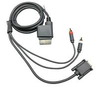 Osmond Convient Pour XBOX360 Vers Câble VGA-BOX Câble Audio VidéO TV de Projection, Câble VGA + 2 Audio VidéO Mince
