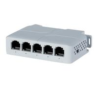 Osmond Extension POE 5 Ports 10/100 Mbps 1 Entrée 4 Sorties Répéteur de Commutateur Réseau Prise en Charge IEEE802.3af/at/BT pour Commutateur PoE NVR IPC 1 Pièce