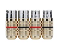 Osmond Fiche audio XLR CG M XLR Hi-End - Plaqué - Connecteur XLR mâle et - Connecteur d'équilibre pour câble DIY