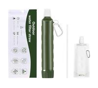 Osmond Filtre à Eau Portable pour Le Camping Paille Filtrante pour Boire de l'eau Dispositif de Filtration d'urgence pour Le Camping en Plein Air et la Randonnée