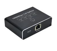 Osmond Gigabit Ethernet RJ45 1 à 4 Splitter 1000 Mbps Interrupteur Adaptateur Connecteur LAN pour Le Réseau Amélioré