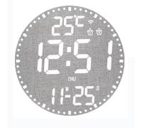 Osmond Horloge Électronique Numérique et Calendrier - Horloge de Suspension Murale Intelligente Colorée pour, Modèle B