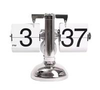 Osmond Horloge numérique à rabat - Petite échelle - Horloge de table rétro à bascule - Horloge à quartz à une jambe - Pour