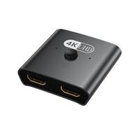 Osmond Interrupteur Manuel de Commutateur Compatible Bidirectionnel 2,1 2 en 1 Out 4K @ 120Hz Splitter Compatible Compatible