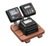 Osmond K04 Lot de touches de clavier 3 en 1 pour touches mécaniques classiques rétro mignonnes noires durables et faciles à utiliser