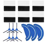 Osmond Kit d'accessoires de rechange pour robot aspirateur pour 1090 Kit d'accessoires de rechange