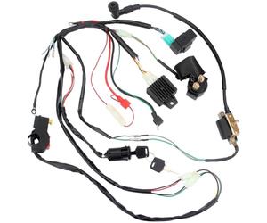 Osmond Kit de Bobine D'Allumage CDI de Faisceau de Câbles pour Véhicule Quad Électrique ATV 50cc 70cc 90cc 110cc, Allumage de Circuit du Véhicule