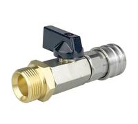 Osmond Kit de Vanne à Boisseau Sphérique pour Nettoyeur avec Connecteur 1/4 Pouce et M22 14 mm pour Interrupteur Marche/Arrêt Du Tuyau Du Nettoyeur