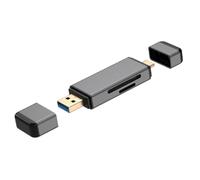 Osmond Lecteur de Carte TF, Adaptateur OTG, Clé USB 3.0, Lecteur de Carte SD, Adaptateur Type C vers SD, Accessoires Mobiles