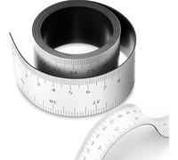 Osmond Lot de 2 Rubans à Mesurer Magnétiques de 39,37 Pouces, Règles Flexibles Magnétiques, à Mesurer Magnétique, Convient Aux Tours