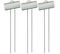 Osmond Lot de 25 étiquettes en métal pour plantes en pot de fleurs, panneau étanche