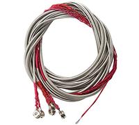 Osmond Lot de 5 cordes en acier pour guitare basse 5 cordes