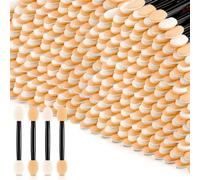 Osmond Lot de 500 applicateurs de fard à paupières jetables pour maquillage des yeux, pinceaux de maquillage double face