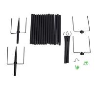Osmond Mâts pour Guirlandes Lumineuses Mâts pour Guirlandes Lumineuses D'Extérieur Mâts de Jardin Robustes