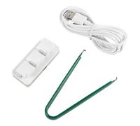 Osmond Mini clavier personnalisé à 3 touches Copier Coller Couper Sélectionner Tout Entrer Ctrl C V pour Programmeur Audio Raccourci Clavier Blanc