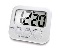 Osmond Minuteur numérique de cuisine, grand écran grand écran de police, minuterie de cuisson magnétique, alarme forte