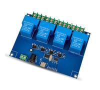 Osmond Module de Relais USB 4CH à Bord CH340T Pupe 12V 30A Module USB-C Module USB-Ordinateur Port de Commande Intelligent Contrut