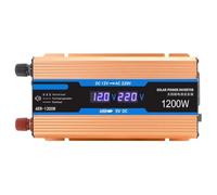 Osmond Onduleur de Puissance Multifonctionnel 1200W 12V DC à 220 V Onduleur AC 1200W Onduleur de Tension