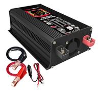 Osmond Onduleur de Voiture 6000 W, 12 V CC vers 220 V CA, Convertisseur de Charge ¨¦lectronique Universel ¨¤ Onde Sinuso?Dale, 2 Ports USB pour L'Ext¨¦Rieur.