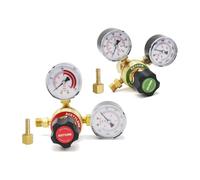 Osmond Paire de Gaz de Soudage Du Régulateur D'Oxygène et D'Acétylène Paire 2 Pièces Doudage à Double Soudage Gauges de Gaz Oxygène (CGA-540) et Acétylène (CGA-510) RÉGULATEUR