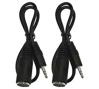 Osmond Paquet de 2 Adaptateurs MIDI de Type A vers 3,5 Mm, Câble de 20 Pouces, Ligne Audio, Installation Facile
