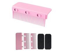 Osmond Peigne plat à clipser pour fer plat, fer à lisser pour fer plat, pour fer plat - Rose