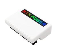 Osmond PH324 ATX 24 Broches 90 Degrés Adaptateur de Prise d'alimentation RGB ATX 24 Broches 90 Degrés Connecteur d'alimentation pour Ordinateur de Bureau Bricolage Alimentation B