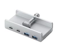 Osmond Pince de Concentrateur USB 10 Gbit/S, Adaptateur Répartiteur USB 3.2, Accessoires pour Ordinateur de Bureau, Extension USB, Clip de Concentrateur