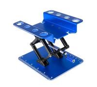 Osmond Plateforme de Travail R¨¦glable en Hauteur pour R¨¦paration de Voitures RC en M¨¦tal, Coloris Bleu