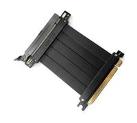 Osmond Pleine Vitesse PCI-E 4.0 16 X Câble D'Extension de Carte Graphique Adaptateur Port D'Extension 180 DegréS Câble de 10 Cm