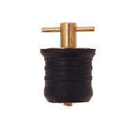 Osmond Poignée en T Ajustable pour Kayak, Canoë, Yacht, Vedette et Bateau à Moteur Rigide avec Accessoires de Bouchon de Vidange en Bateau à Visser, Prise de Bouchon de 32 Mm.