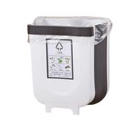 Osmond Poubelle de Salle de Bain Multi-Usage Recyclable pour Voiture, Contenant à Déchets Blanc