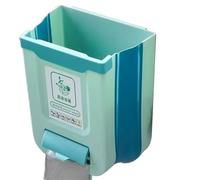 Osmond Poubelle pour Véhicules Armoire Porte Murale Murale Pliante de Cuisine Pliante Poubelle Verte